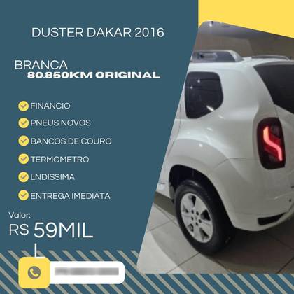 RENAULT DUSTER 1.6 EXPRESSION 4X2 16V FLEX 4P MANUAL